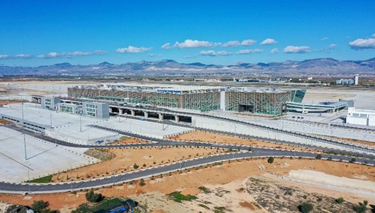 Ercan 20 Temmuz’da kapalı, 21 Temmuz tarihinde gidiş / gelişler yeni terminal binasından olacak