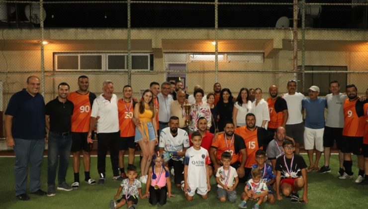 Naci Talat Halı Saha Anı Futbol Turnuvası’nın şampiyonu Baştaşlar