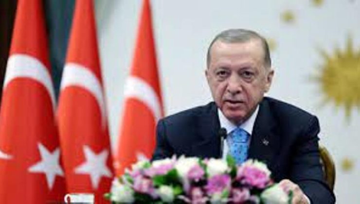 Erdoğan törende yaptığı konuşmada ”Gelin Ada’daki gerçeklere daha fazla sırtınızı dönmeyin ve KKTC’yi bir an evvel tanıyın”