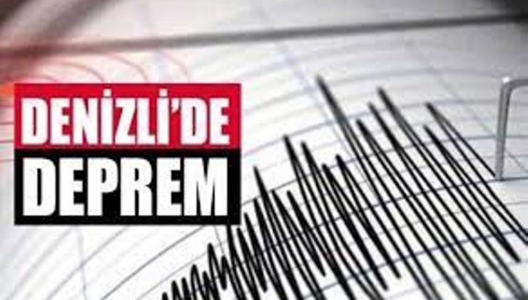 Denizli’de korkutan deprem