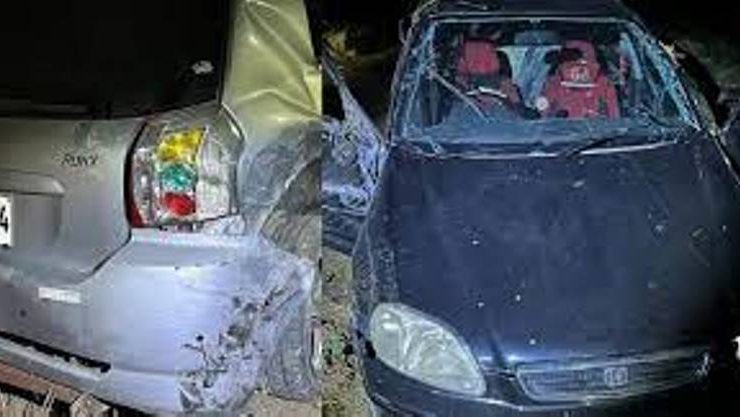 Ziyamet-Kumyalı Anayolunda dikkatsizlik kazaya neden oldu kazada 1 kişi yaralandı