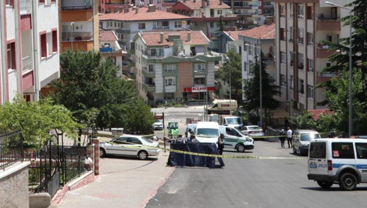 Ankara’da kadın cinayeti! Eşini sokak ortasında öldürüp intihar etti