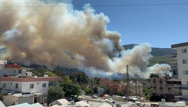 Hatay Belen’de orman yangını! Yerleşim yerlerine yaklaştığı görüntülendi