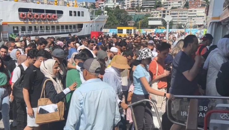 Vatandaşlar Adalar’da yoğunluk oluşturdu