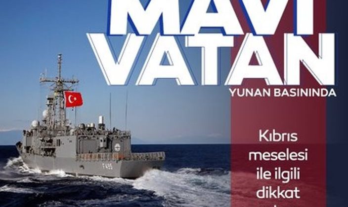 “Türkiye, Mavi Vatan’dan asla taviz vermeyecek” diyen Yunan basınından Kıbrıs meselesi ile ilgili sözler dikkat çekti