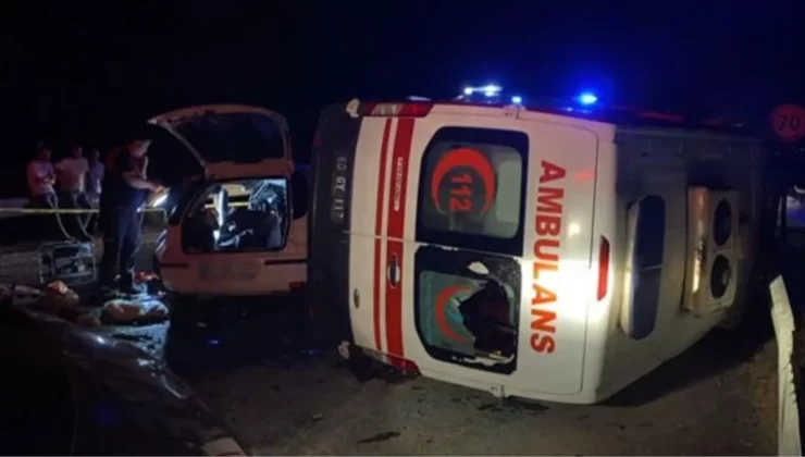 Osmaniye’de ambulans ile otomobil çarpıştı! 3 ölü, 3 yaralı