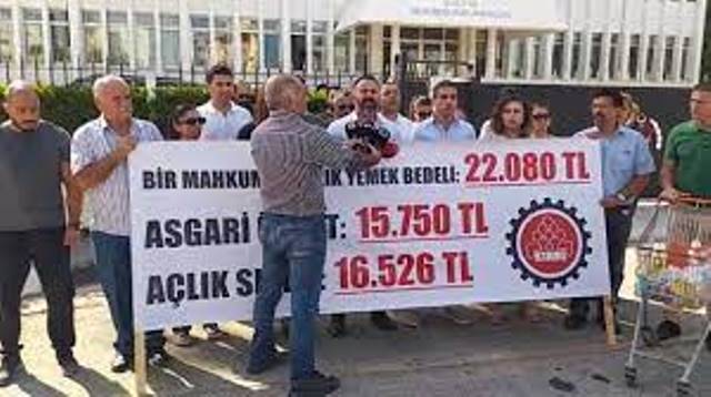 KTAMS ”Açlık sınırı 16 bin 526 lira”