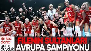 Filenin Sultanları Avrupa şampiyonu!