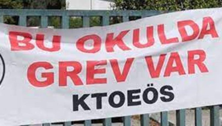 KTOEÖS, bugün 8 okulda derse girmeme eylemi yaparken Mağusa TMK’da basın açıklaması yapacak