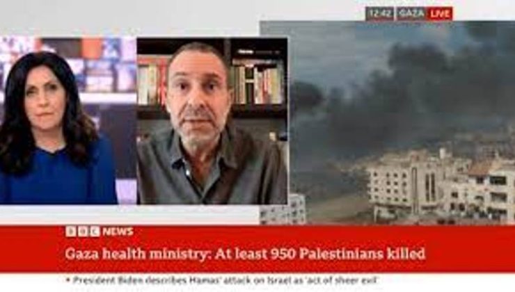 Eski İsrailli yetkiliden BBC sunucusuna: Bunu hiç istifinizi bozmadan mı söylüyorsunuz?