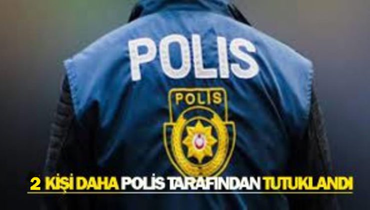 Polis tarafından yapılan denetimde ülkede yasal izinleri olmadan izinsiz olarak kalmakta olan 2 kişi tutuklandı