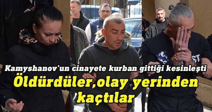 Girne’de Uğur Mumcu Bulvarı üzerinde, tadilat halinde bulunan İmaj Photo Stüdyoda öldürülen Rus uyruklu Mikhail Kamyshanov’un katil zanlıları tutuklandı