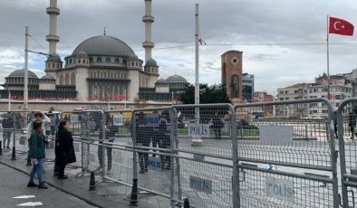 Taksim Meydanı kapatıldı