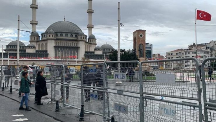 Taksim Meydanı kapatıldı