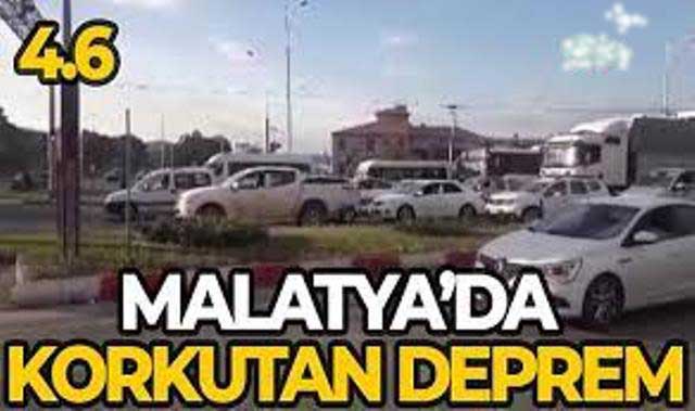 Malatya’da korkutan deprem 4.6