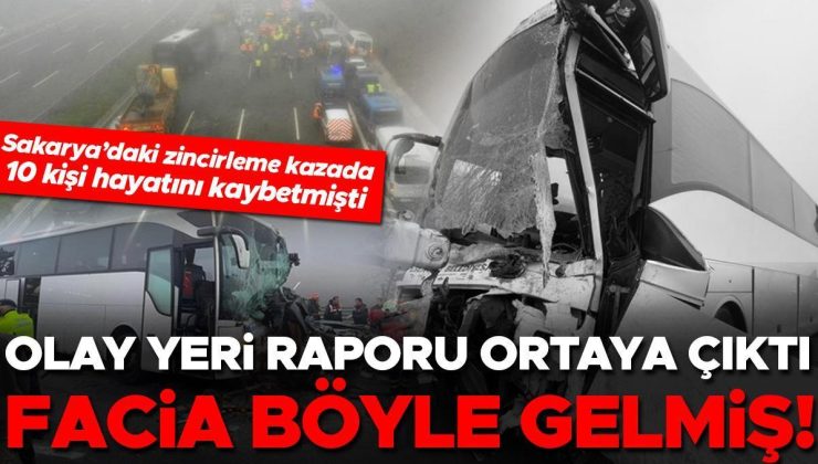 Kuzey Marmara Otoyolu’ndaki feci kazada 10 kişi hayatını kaybetmişti! Kazanın nasıl meydana geldiği ortaya çıktı