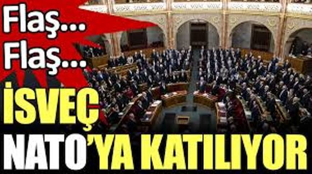 İsveç NATO’ya katılıyor. Macaristan onayladı