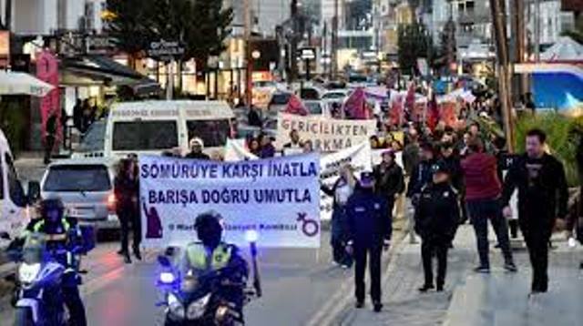 8 Mart Dünya Emekçi Kadınlar Günü nedeniyle Lefkoşa’da yürüyüş düzenlendi