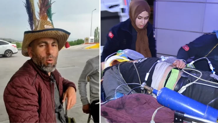 Herkes onu “Yürüyen adam” olarak tanıyordu! Canlı yayın sırasında çarpan kamyonla hayattan koptu