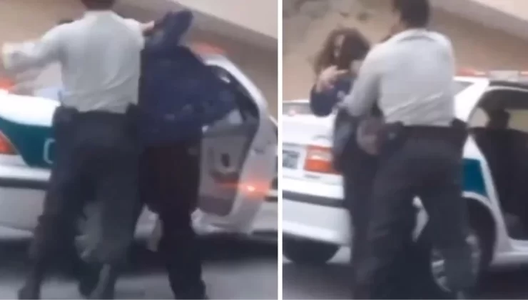 İran’da başörtüsü kuralına uymayan kadına şiddet uygulayan polis memuru gözaltına alındı