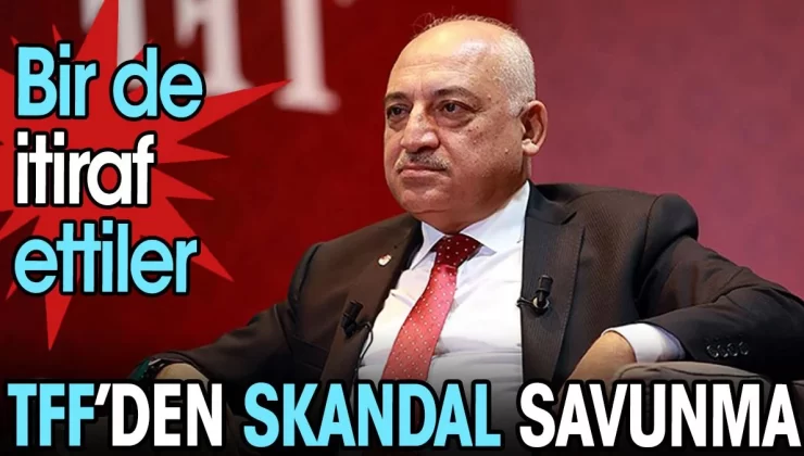 TFF’den skandal savunma, dedem değil büyük babam benzer bir açıklama