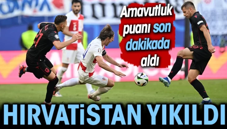 Hırvatistan son dakikada mahvoldu