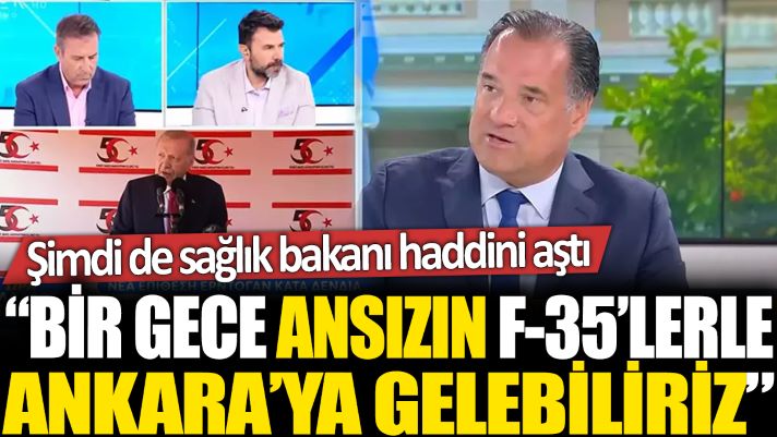 Yunan Sağlık Bakanı Georgiadis çizmeyi aştı: Bir gece ansızın F-35’lerle Ankara’ya geleceğiz