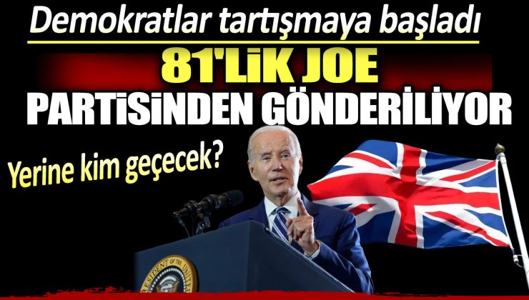 Joe Biden partisinin desteğini de kaybetti: Demokratlar çekilmesini istiyor