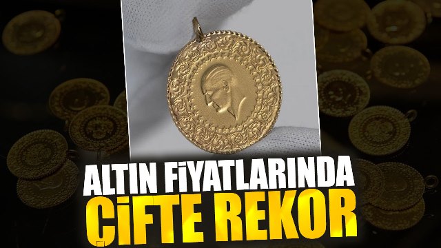 Altın fiyatlarında çifte rekor