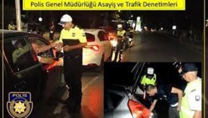 2 bin 485 araç sürücüsü kontrol edildi 374 sürücü rapor edildi,  30 araç trafikten men edilirken 1 sürücü tutuklandı