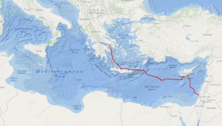 Güney Kıbrıs ile Yunanistan arasında deniz altından, elektrik kablosu döşenmesi projesi toplantısından sonuç çıkmadı