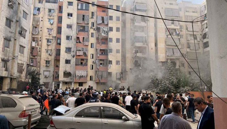 İsrail ordusundan Beyrut’a hava saldırısı: 8 ölü, 59 yaralı