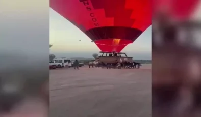 Kapadokya’daki bu kaza yok artık dedirtti! Facianın eşiğinden dönüldü!