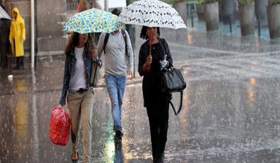 Meteoroloji Dairesi bugün ve yarın yağmur beklendiğini duyurdu