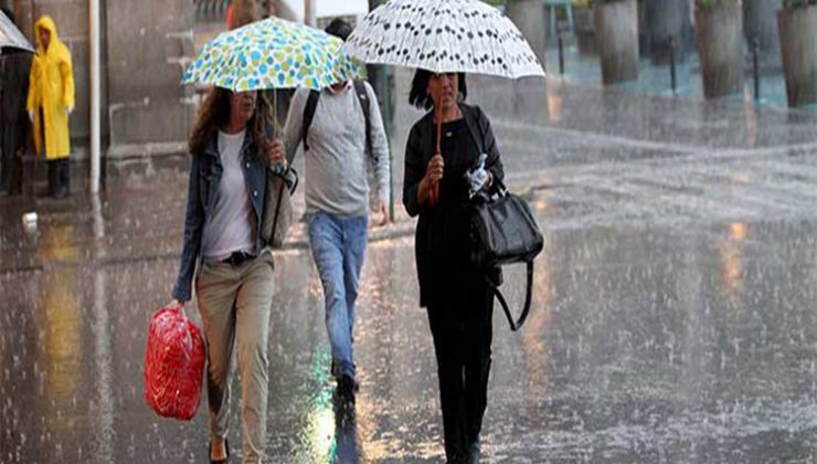 Meteoroloji Dairesi bugün ve yarın yağmur beklendiğini duyurdu