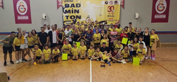 LEFKOŞA BADMİNTON OPEN 2024 TURNUVASI YAPILDI