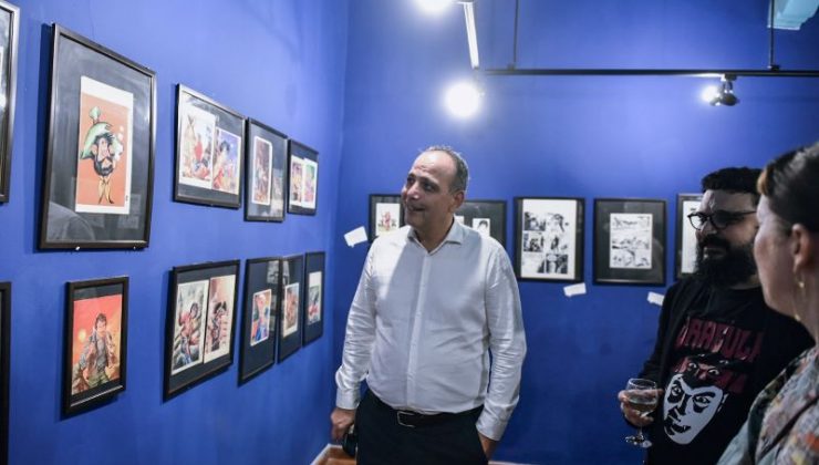 “9. Sanat’ın Ustaları Lefkoşa’da” Sergisi, Arabahmet Kültür Evi’nde açıldı