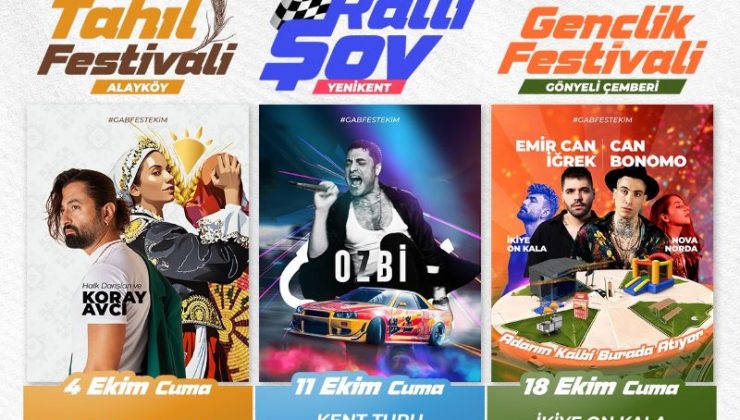 GÖNYELİ-ALAYKÖY BELEDİYESİ FESTİVALLERİ BAŞLIYOR!