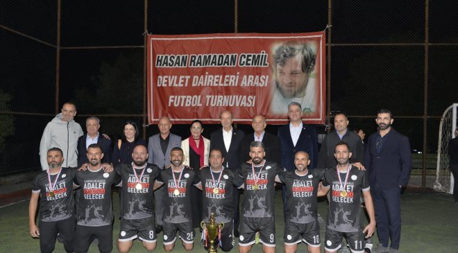 HASAN RAMADAN CEMİL DEVLET DAİRELERİ FUTBOL TURNUVASINDA ŞAMPİYON İLKÖĞRETİM