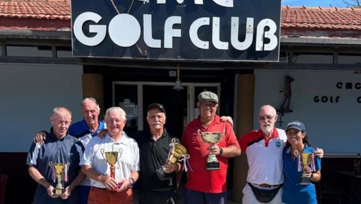 CMC’de 2. gün Oynanan Club Championship Golf Turnuvasını Hasan Garabli ve Hasan İlkay kazandı