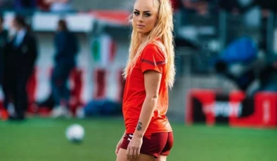 Futbolseverlerin gözdesi kadın futbolcu Alisha Lehmann’a 500 bin euroluk büyük şok!