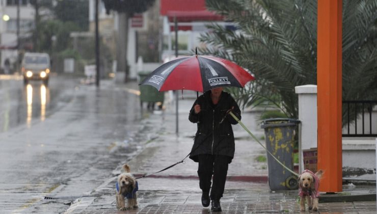 Meteoroloji Dairesi Pazar gününden sonra yer yer yağmur beklendiğini duyurdu