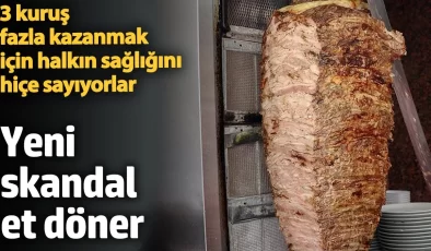 Her taraftan pis kokular geliyor. Bakanlığın ifşa listesinde yeni skandal et döner! Bakın bu kez ne yedirmişler