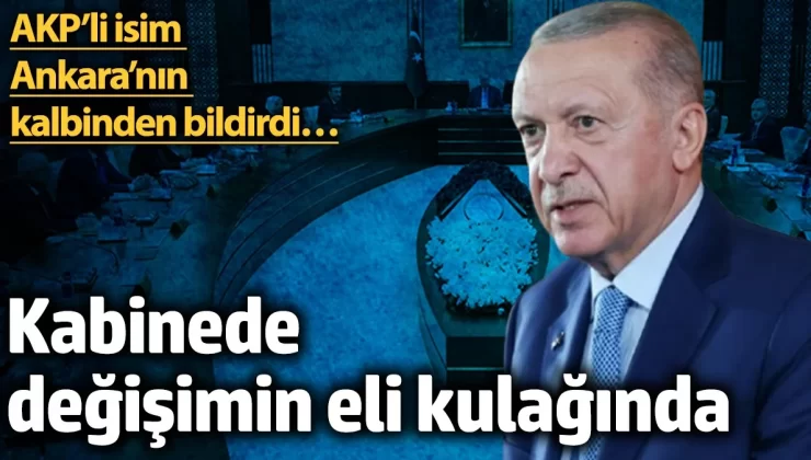 Yerel seçim sonrasında kabinede sınırlı değişim sonrasında şimdi kabine değişikliğinin eli kulağında sonrasında sıra KKTC’ye gelebilir