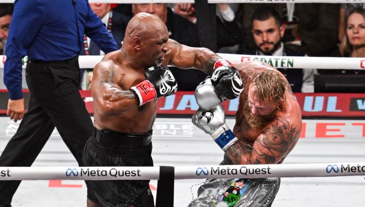 Mike Tyson ile You Tuber Jake Paul arasındaki boks maçının galibi belli oldu