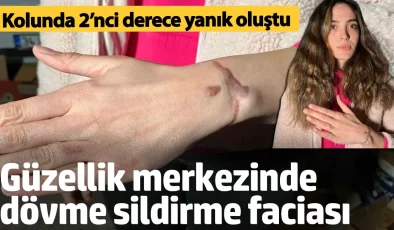 Güzellik merkezinde dövme sildirme faciası