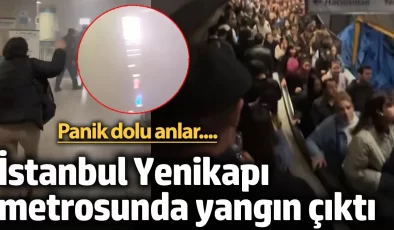 SON DAKİKA: İstanbul metrosunda yangın… Seferler iptal edildi