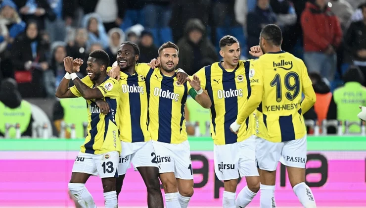 5 gollü heyecan fırtınasında galip Fenerbahçe. Trabzonspor son dakikada yıkıldı